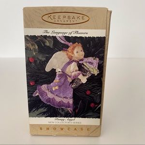 Hallmark Language of Flowers Pansy Angel - New in Box